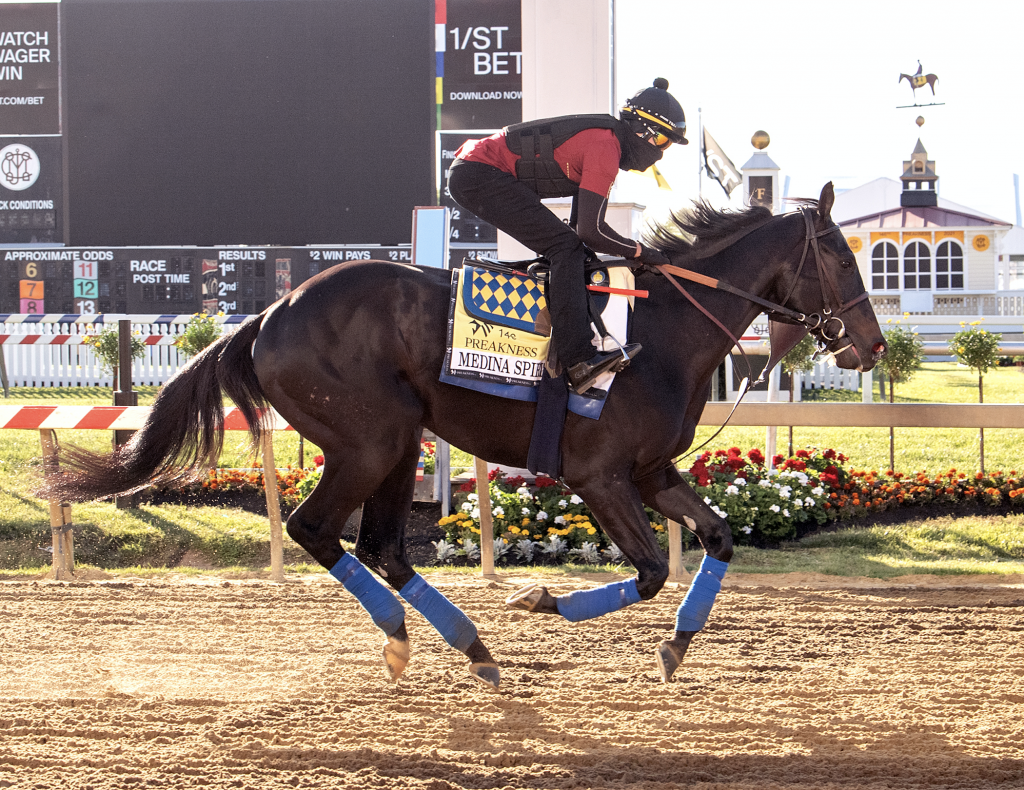 Medina Spirit Horse and Jockey Racing